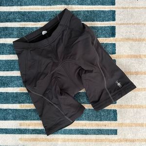 EUC Smartwool women's padded cycling shorts, size XS